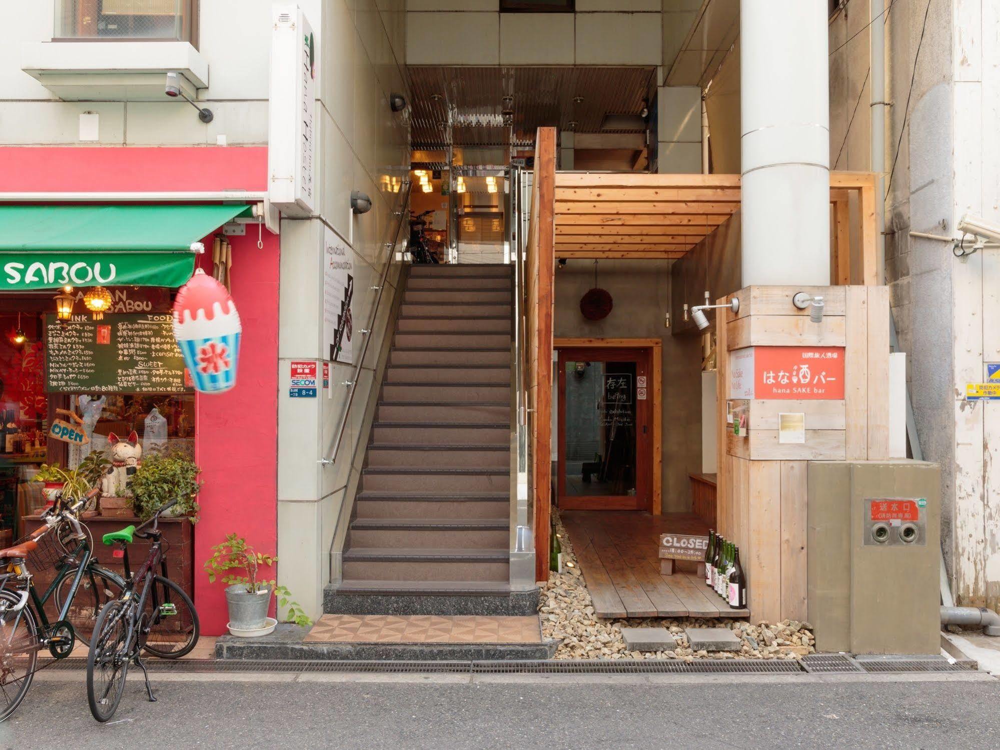 外国人staffがいるinternationalなhostel - Osaka Hana Hostel - Exterior foto